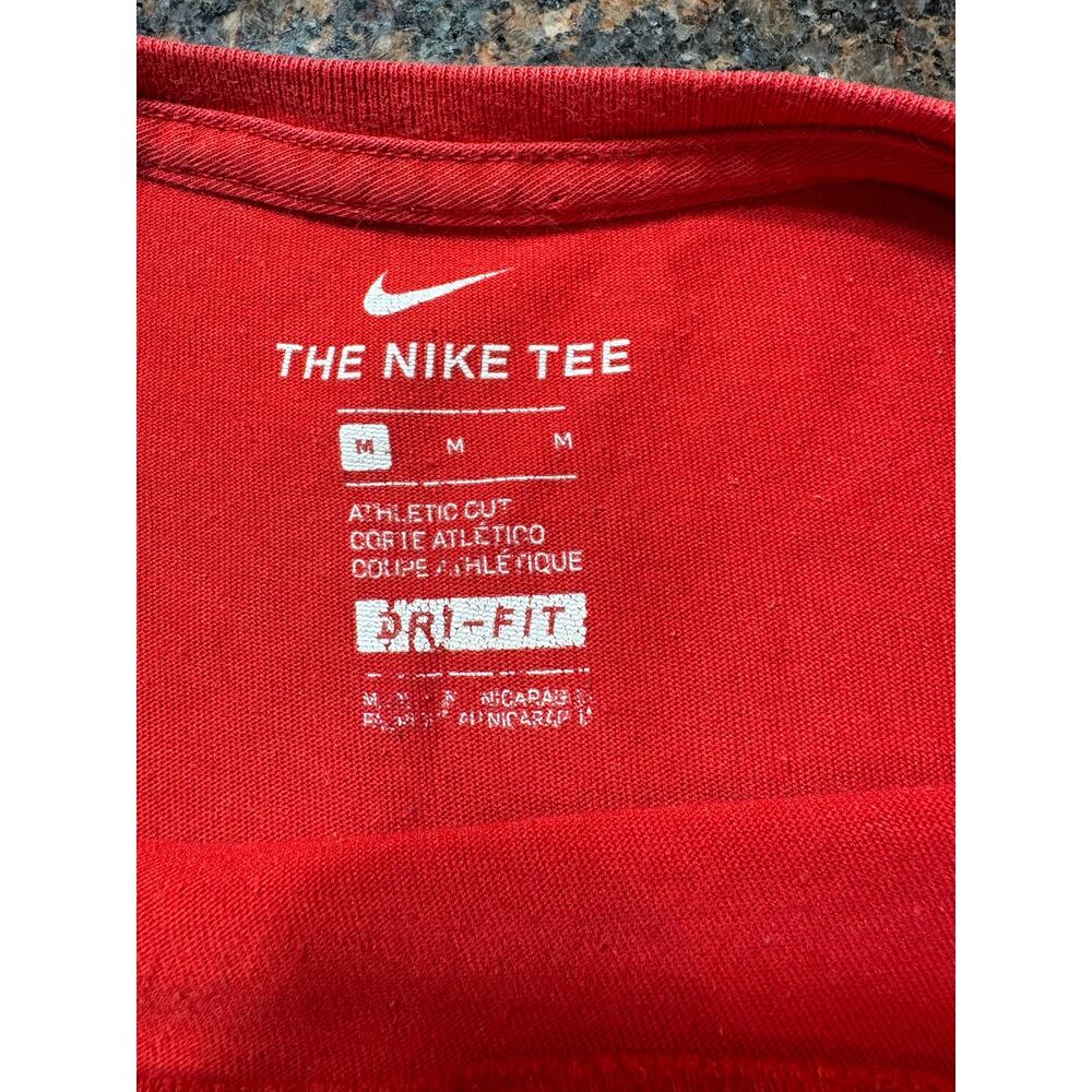 Patrick Mahomes Nike Kansas City Chiefs #15 Red T-Shirt Size M - Picture 3 of 16